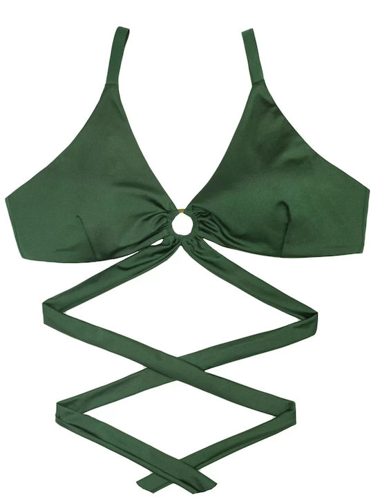 Bikini Top Green Evergreen