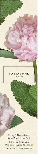 Jo Malone London Fragrance Set Cologne Wood Sage & Sea Salt Peony & Blush Suede Mini Set 1 Pc