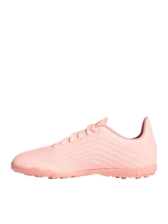 Kids Soccer Cleats Predator Tango 18.4 TF Jr with Turf Pink