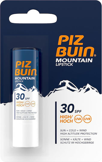 Piz Buin Mountain Sun Балсам за Устни Spf 30 49g + Слънцезащитен Крем Spf 50 + Червило