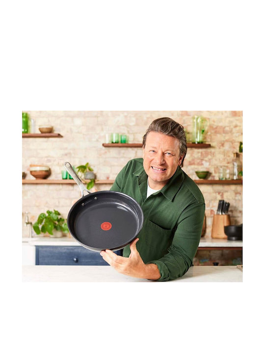 Tefal Jamie Oliver Double Aluminum Pan with Non-Stick Coating 28cm