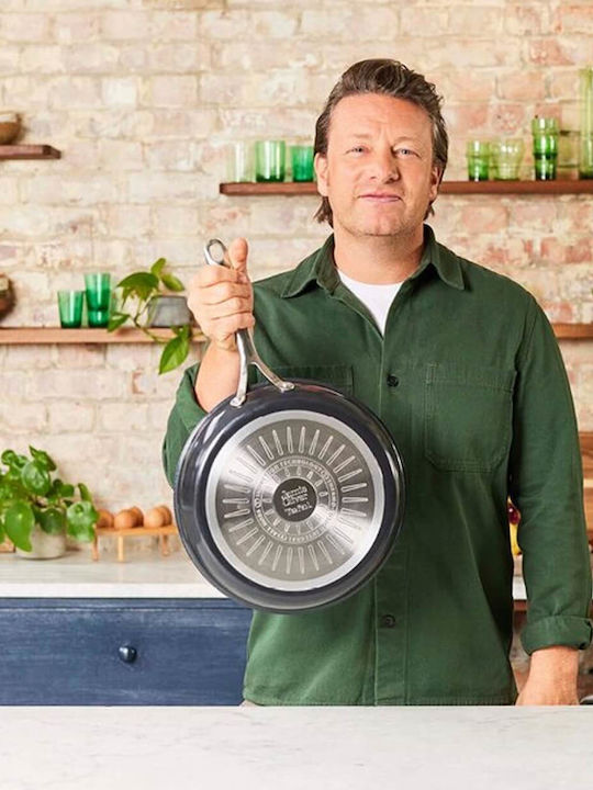 Tefal Jamie Oliver Double Aluminum Pan with Non-Stick Coating 28cm