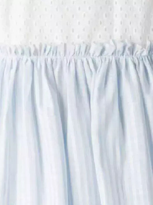 Rochie pentru Copii Fără mâneci In text: In Romanian: In Set cu Accesorii Sky Blue