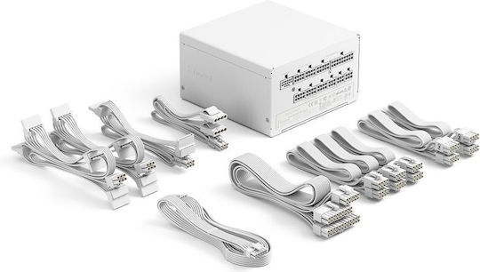 Fractal Design Ion 3 Gold 1000W White Computer Power Supply Full Modular 80 Plus Gold