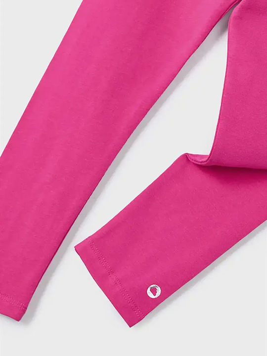 Kinder Leggings Lang Magenta