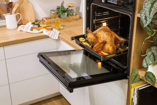 Gorenje Φούρνος κάτω Πάγκου 77lt Π59.5εκ. Black