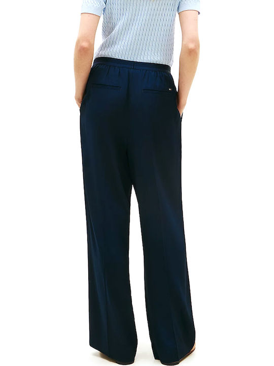 Women's Chino Trousers in Loose Fit Navy