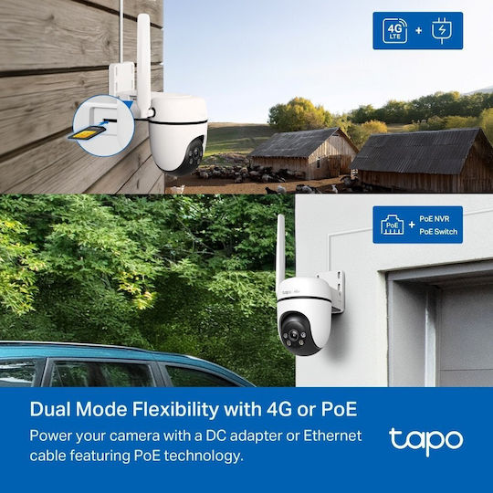 TP-LINK TAPO C501GW v1 IP Surveillance Camera 4G Full HD 1080p Waterproof with Two-Way Communication