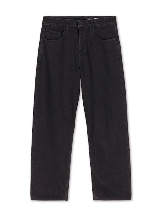 Billow Men's Jeans Pants with Loose Baggy Fit Black