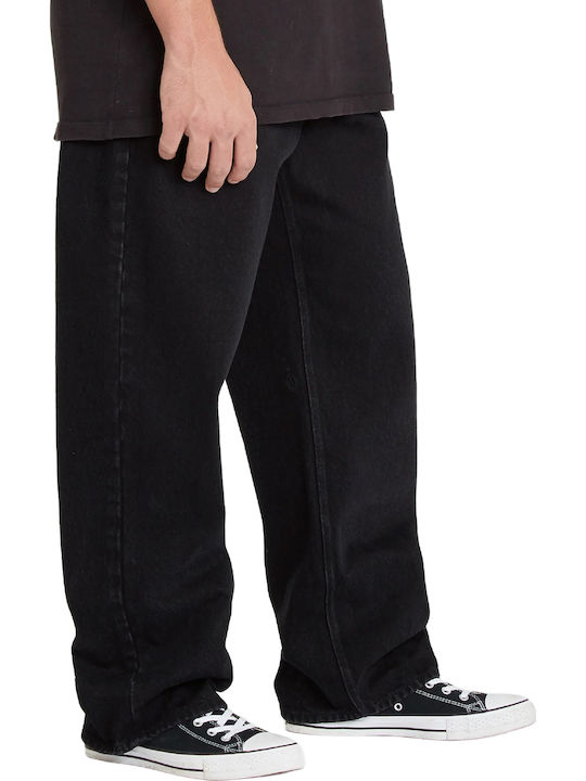 Billow Men's Jeans Pants with Loose Baggy Fit Black