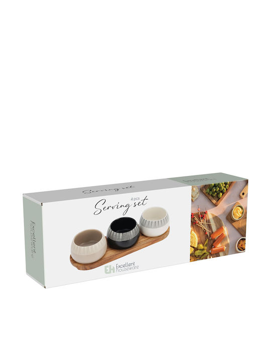 Ceramic Dessert Tower Stand 3 Slots with White Base Ø30cm W10xL6.5cm Ceramic Dessert Tower Stand 3 Slots with White Base Ø30cm W10xL6.5cm