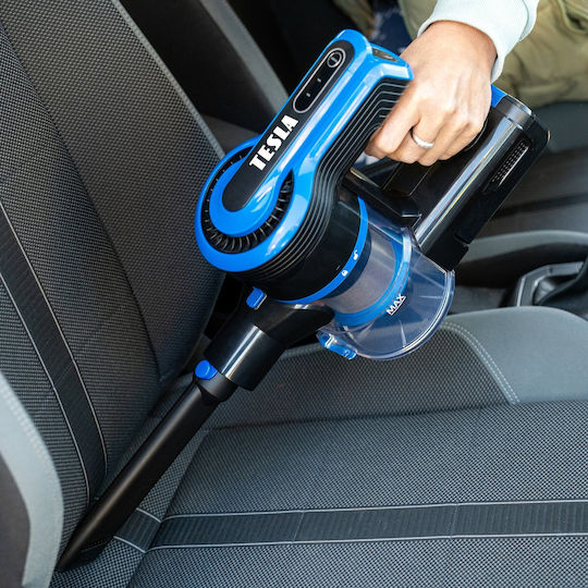 Tesla PureStar E70 Aqua Pro Rechargeable 2 in 1 Stick and Handheld Vacuum 29.6V Turquoise