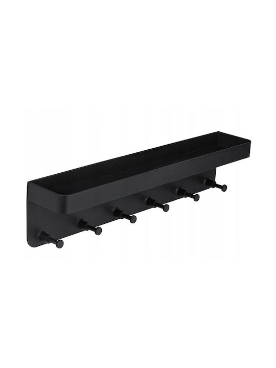 Κλειδοθήκη Τοίχου Μεταλλική 6 θέσεις 24.3x5.7x4.1cm
