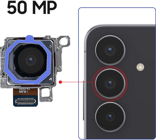 Clappio Replacement 50mp Main Rear Camera Galaxy S25 Fe Black