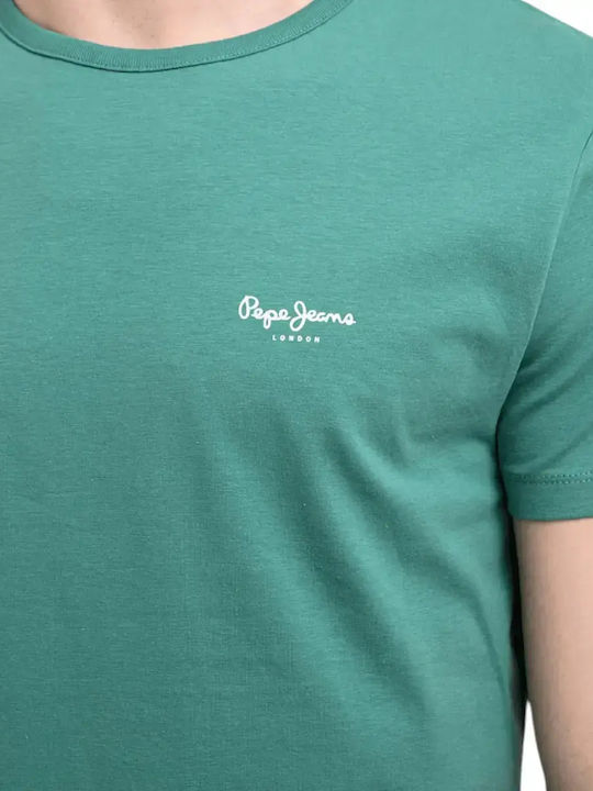 Original Basic T-shirt Πράσινο Ανοιχτό