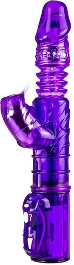Adrien Lastic Alive Piston Follies Vibrator Kaninchen 29cm Purple