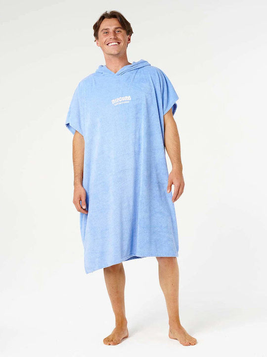 Rip Curl Hooded Beach Poncho Blue