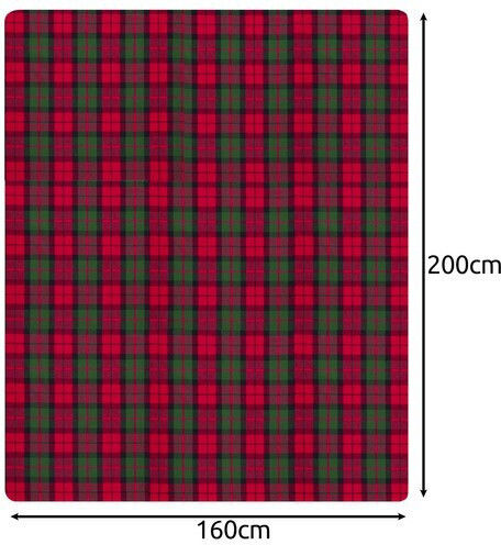 Одеяло Космено Еднолицево 160x200см Червено