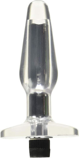 XR Me You Us Aquavee Πρωκτική Σφήνα με Δόνηση Διάφανη 15cm