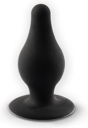 SilexD Thermo Reactive Model 2 Πρωκτική Σφήνα Small Μαύρη 7.8cm