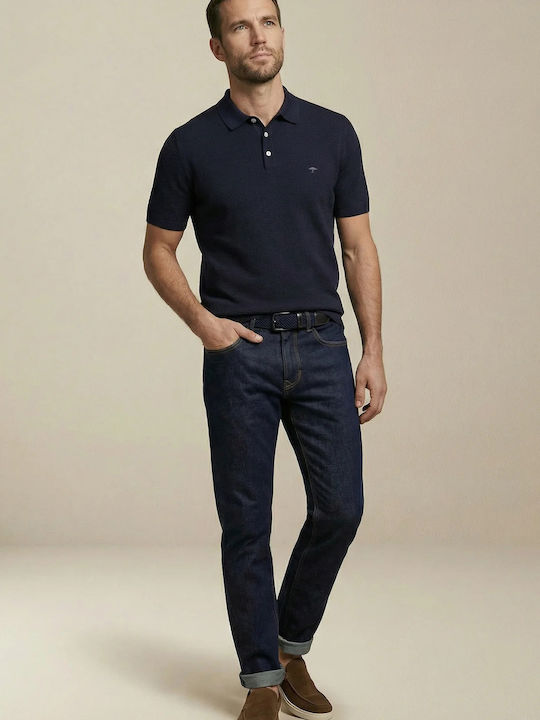 Polo Short Sleeve Blouse Navy