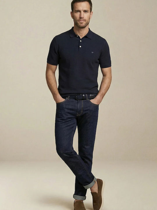 Polo Short Sleeve Blouse Navy