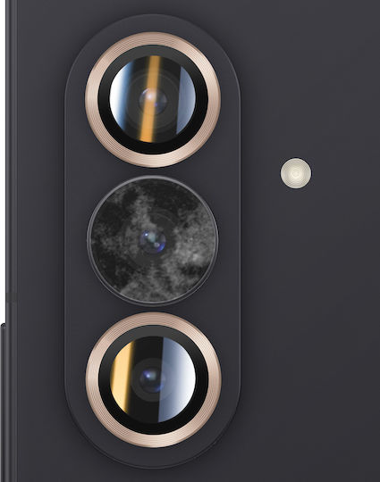Enkay Kameraobjektivschutz Galaxy Z Fold 7 Dreifachlinse Gold