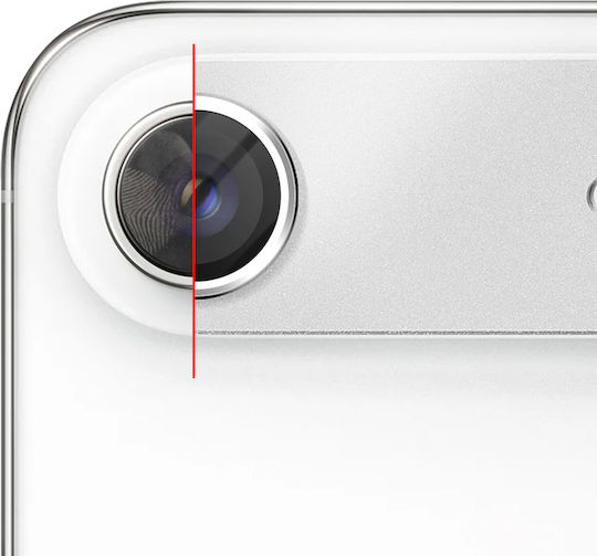 Avizar Camera Lens Protection Iphone Air Monoblock Aluminum Frame Silver