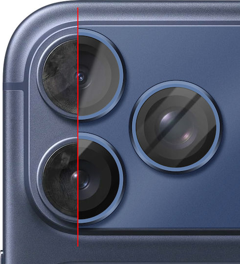 Avizar Camera Lens Protection Iphone 17 Pro Max Monoblock Aluminum Frame Blue