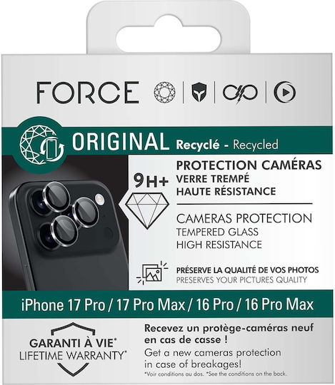 Force Glass Camera Protector Iphone 17 Pro 17 Pro Max 16 Pro Max Ultra-resistant Transparent