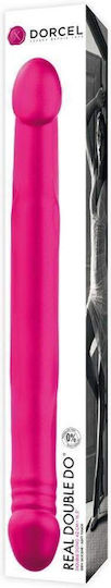 Dorcel Real Double Do Glass Dildo Fuchsia 42cm
