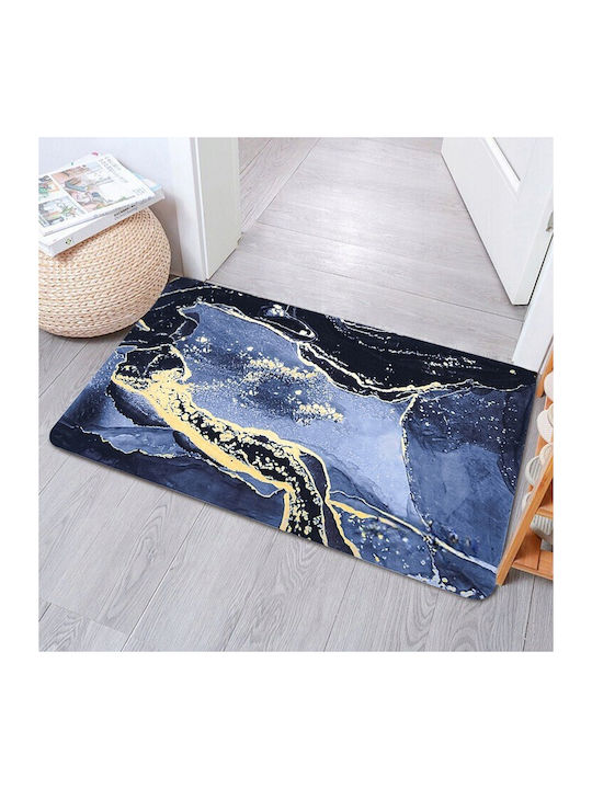 Rutschfestes Badematte ZD1BAT3QWSMAT02 Marineblau 80x50cm