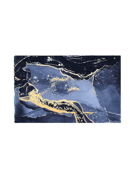 Rutschfestes Badematte ZD1BAT3QWSMAT02 Marineblau 80x50cm