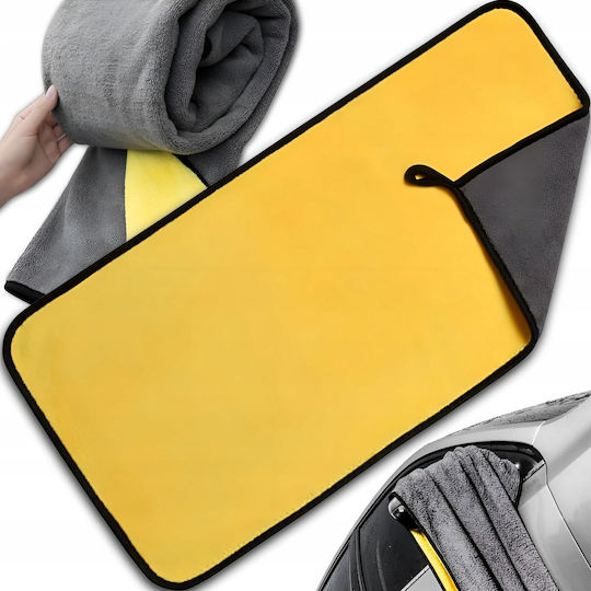 Lavetă Din Microfibră Pentru Uscarea Caroseriei Mașinii Gri 60x30cm