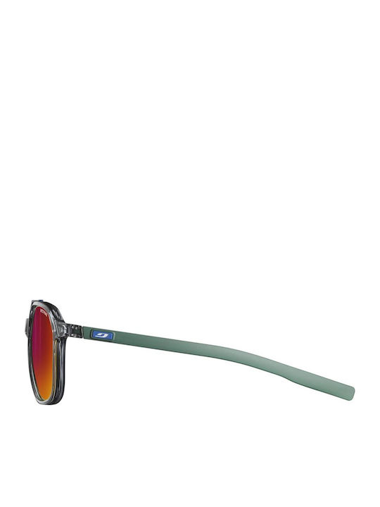 Julbo Unisex Sunglasses with Green Frame with Polarized Lens J5691127