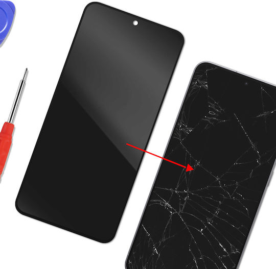 Clappio Lcd Screen Replacement Touch Glass Galaxy S25 Fe Black
