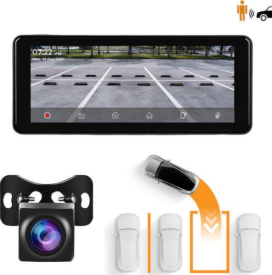 Avizar 6.86" Touchscreen Carplay Android Auto Rear View Camera Black
