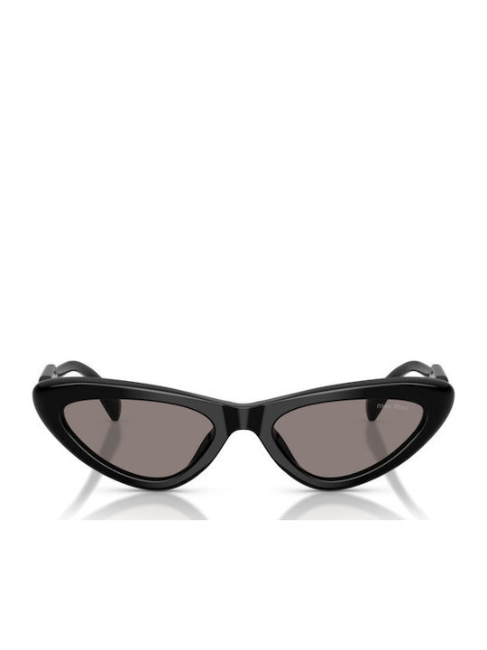 Unisex Sonnenbrillen mit Schwarzem Horn umrandetem Rahmen und schwarzen Gläsern