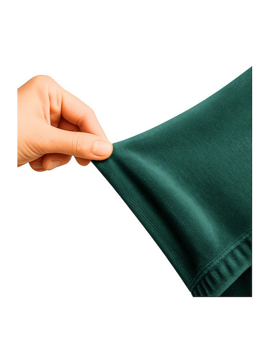 Husă Elastică Impermeabilă Pentru Canapea Cu Două Locuri Verde Închis 185 cm