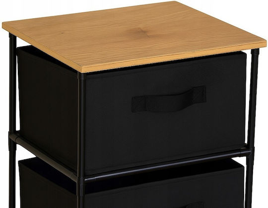 Storage Drawers with 3 Drawers L40xW30xH68cm