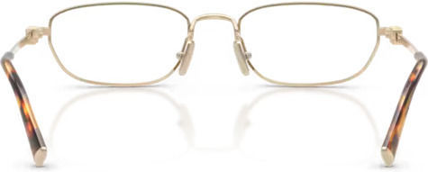 Miu Miu Brillengestelle mit Rezept Farbe Gold