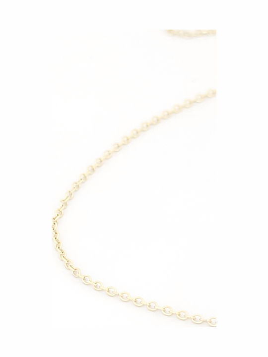 Necklace Family In 9 K Gold With Zircon