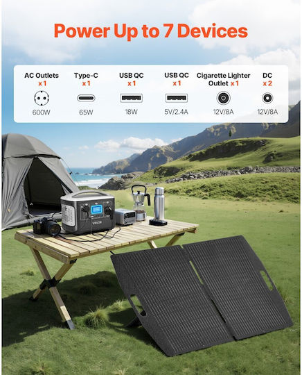 Vevor Πακέτο Αυτοπαραγωγής με Φόρτιση USB DXCNDYTJ1100D3D0E001V2