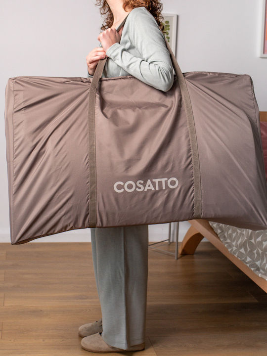 Cosatto Cradle Playpen with Mattress Side Opening and Wheels