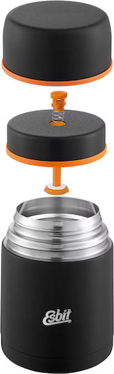 Esbit Classic Δοχείο Φαγητού Inox Θερμός Μαύρο 500ml