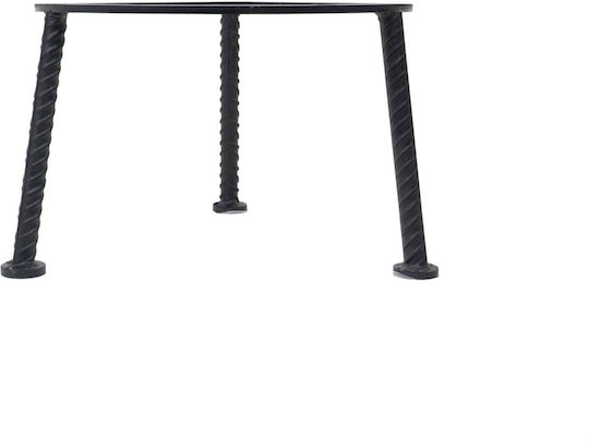 Traditioneller Runder Eisen-Feuerschale 35cm Durchmesser Z-Tools Ext 8200