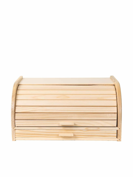 Cutie de Pâine cu Capac din Lemn 38.5x28x20cm Cutie de Pâine cu Capac din Lemn 38.5x28x20cm