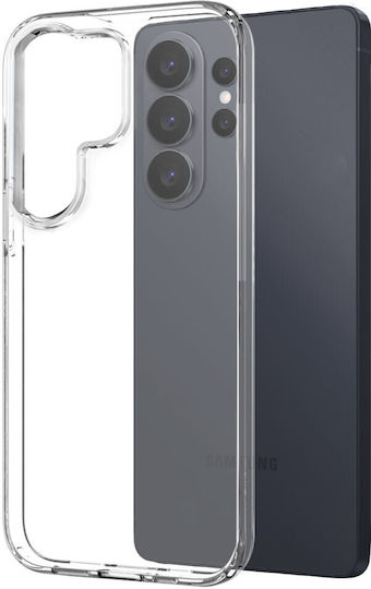 Northjo Silicone Back Cover Set with Tempered Glass Transparent for Galaxy S26 Ultra