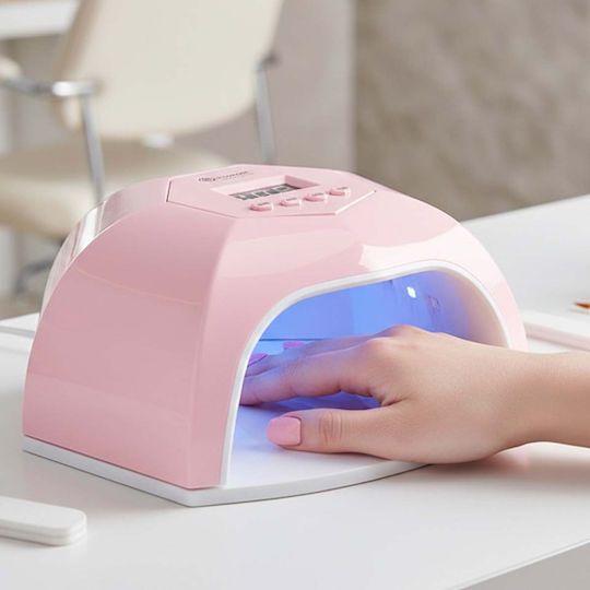 Avizar 20W UV Nagellack Aushärtungslampe 42 LEDs Digitalanzeige Weiß Rosa