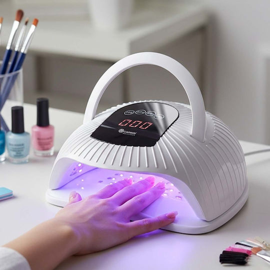 Avizar Lampă Manichiură UV 20W 72 LED-uri Afișaj Digital Albă